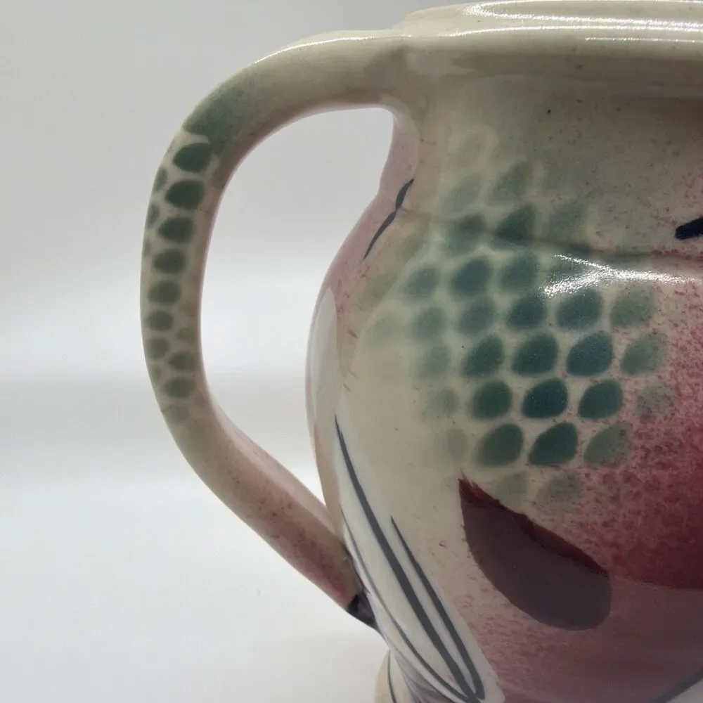 Vintage 1996 Kuniyoshi Studio Art Pottery Pitcher-Glazed